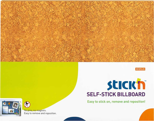 Stickn Yapışkanlı Pano 58x46 Kahverengi 23023