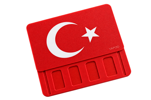 Yapı3D SIM Kart Saklama Kutusu – SIM Kart Organizeri, Kart Düzenleyici ve Aksesuar Saklama Kutusu,