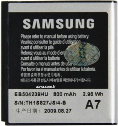 Samsung S8000 S5200 Batarya Pil Eb504239Hu