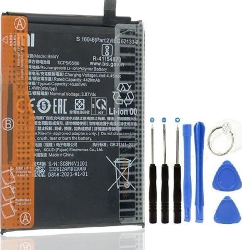 Xiaomi Poco F3 Pil Batarya BM4Y ve Tamir Seti