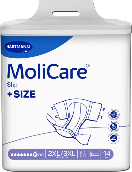 8 Damla Belbantlı Hasta Bezi 2XLarge-3XLarge 14 lü