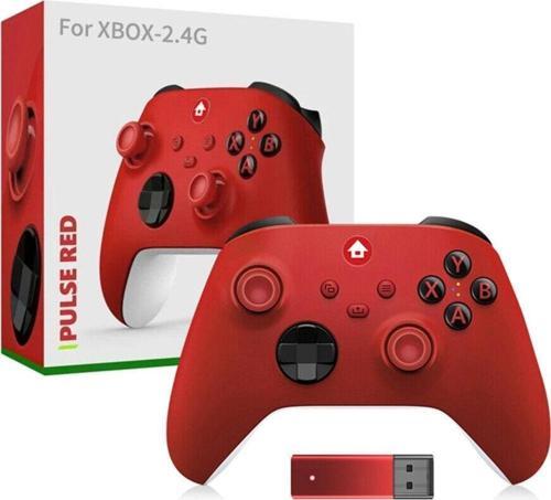 XBOX 9. Nesil Kablosuz Gamepad KIRMIZI 2.4G PC/ANDROİD/IOS