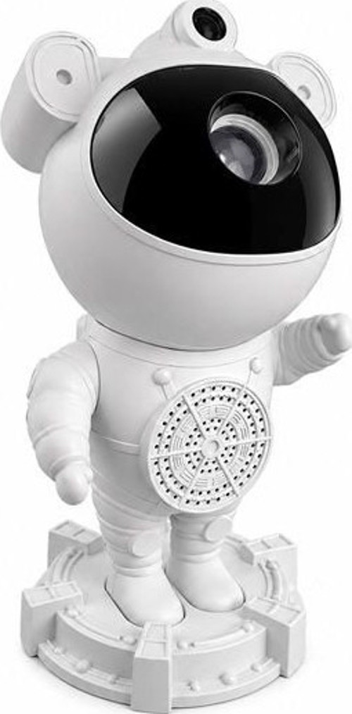 Duosi Beyaz Astronot Kumandalı Bluetooth Hoparlör Müzik Çalar Aydınlatma