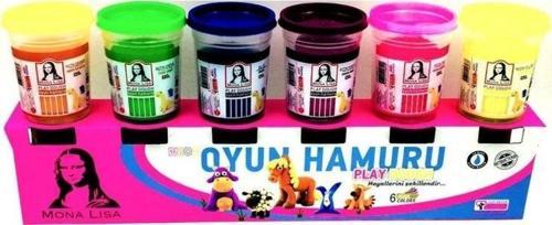 Mona Lisa Oyun Hamuru 6 Renk x 120 gr NEON RENKLER