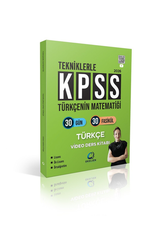 Tekniklerle Kpss Türkçenin Matematiği Video Ders Kitabı