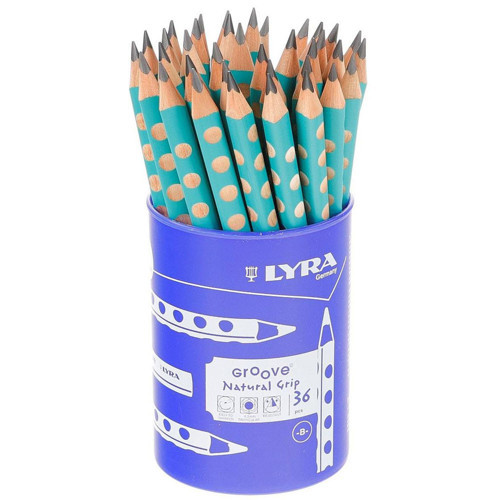 Kurşun Kalem Groove Graphite 36 Lı Pot Turkuaz L1873362