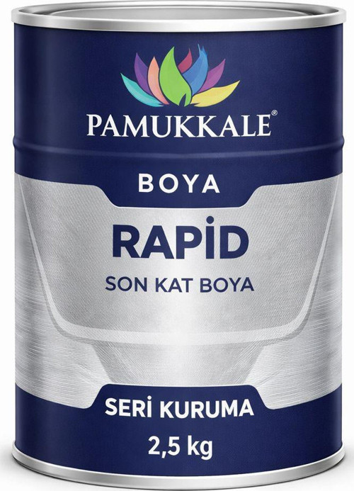 1402 Rapid Endüstriyel Boya 60-70 Gloss 2.5 Kg Ral 2008 Parlak Turuncu