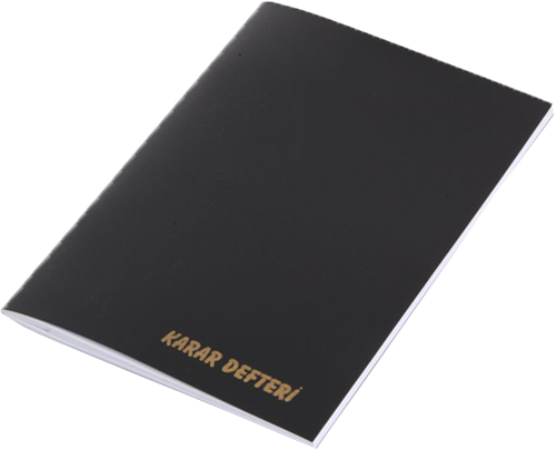 Karar Defteri Plastik Kapak 40 YP 116