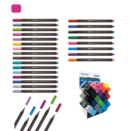 Fineliner 0.4 MM Üçgen Pembe K600026