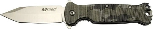 Mtech Nano 4-8-2 Gri Kamp Çakı 21,5cm - Manuel, Kemerlikli