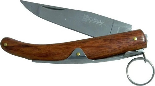 Columbia Okapi GC2079A Kahverengi Cep Çakısı 20cm - Manuel, Ahşap Sap