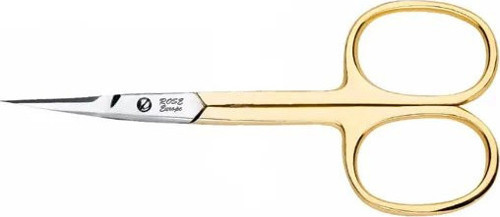 Rose 02-350SG M639 Gold Manikür Makası NO: 3, 5 İNÇ / 8,89 cm - Nikel Kaplama