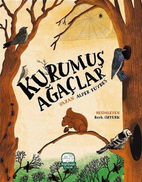 Karavan Çocuk Kurumuş Ağaçlar