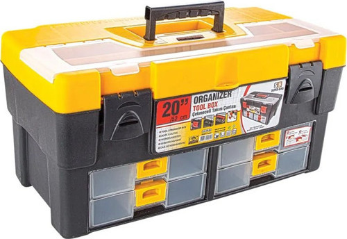 ASR-2055 20 İNÇ Takım Çantası - Plastik Kilitli