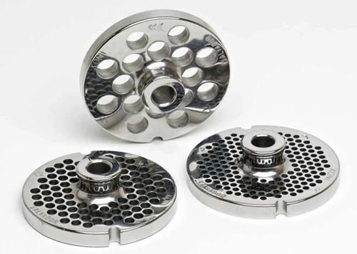Salvador İnox Paslanmaz Kıyma Makinesi Aynası, Ağızı 12 NO - 4 mm