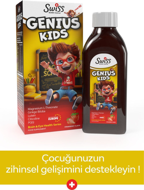 Swiss Bork Genius Kids Şurup 150 ml