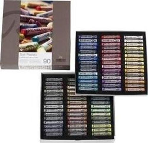 Rembrandt Soft Pastel Boya 90 Renk Tam Boy Manzara