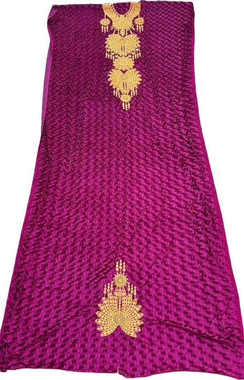 Nakış İşlemeli Kadife Elbiselik Kumaş 300X150cm 0015