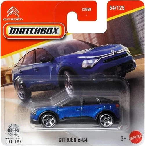 C0859 Matchbox 1:64 Tekli Arabalar Cıtroen E C4 JHN83