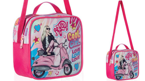 Kids Beslenme Çantası, Cool Girl, PVC