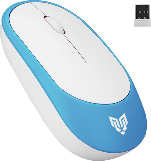 W314 2.4 Ghz Wireless 3 Tuşlu Sessiz Ofis Mouse Mavi