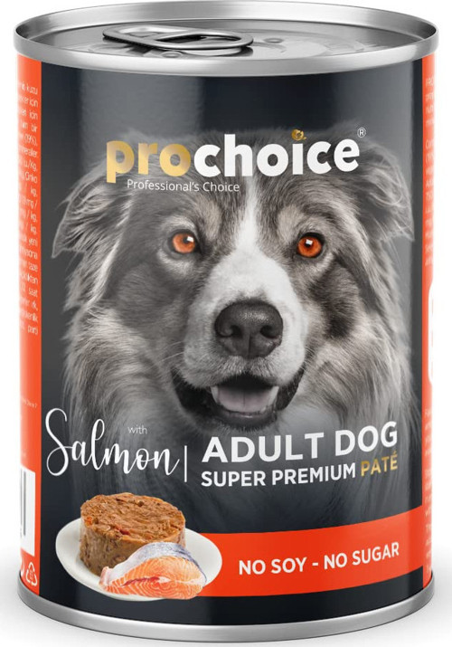 Yetişkin Köpekler İçin, Somon Balıklı ve Pirinçli Ezme, 400 g x 12 adet
