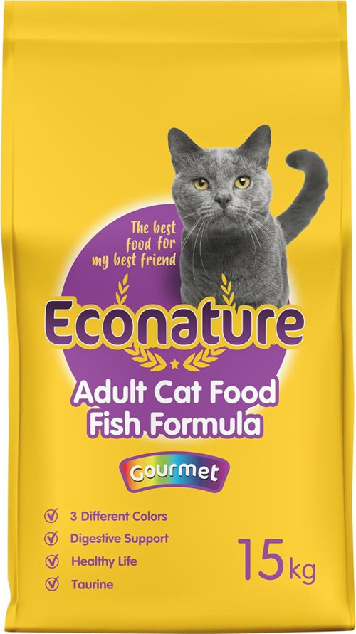 Sarı Ambalaj Gurme Yetişkin Kedi Maması 15kg