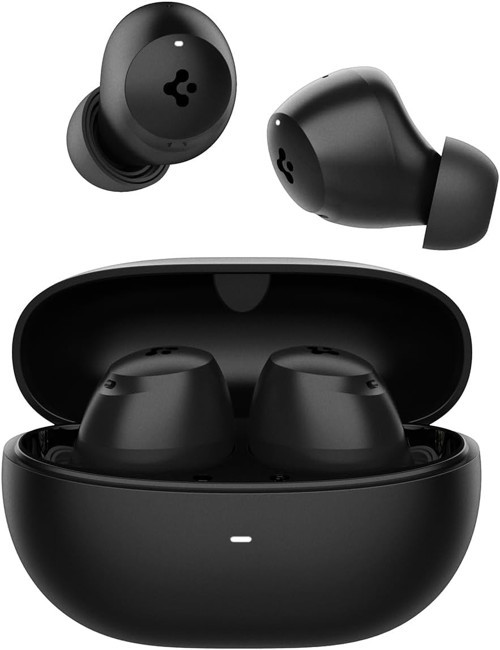 Audio TWS P10 Bluetooth Kablosuz Kulaklık - ANC Pro Aktif Gürültü Engelleme 10mm Sürücü 30 Saat Pil ENC 6 Mikrofon Şeffaf Gaming Mod iPX4 Siyah - ASD07887 (Spigen TR Garantili)