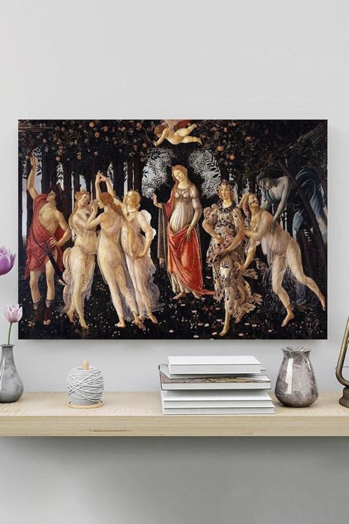 (pster20075) Ilkbahar Primavera Botticelli Sanatsal Poster 60 x 90
