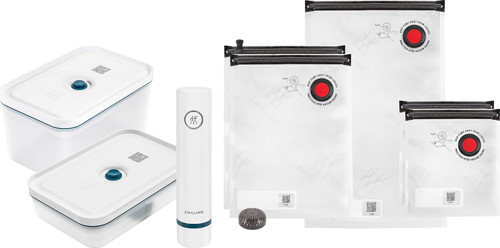 ZWILLING Fresh Save Vakum Başlangıç Seti, Plastik, 8 Parçalı, Kutu, Pompa ve Torba Dahil, La Mer