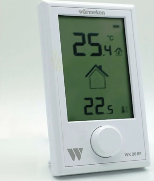 WK-20RF Kablosuz Büyük Ekranlı Oda Termostatı