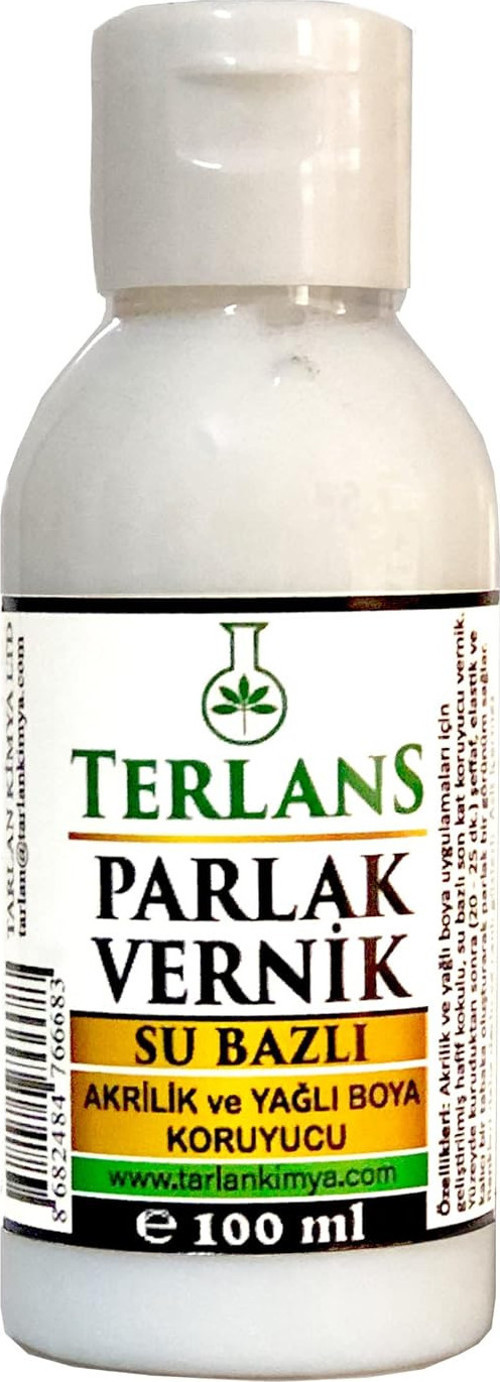 Su Bazlı Parlak Vernik | 100 ml | ve Yağlı Koruyucu