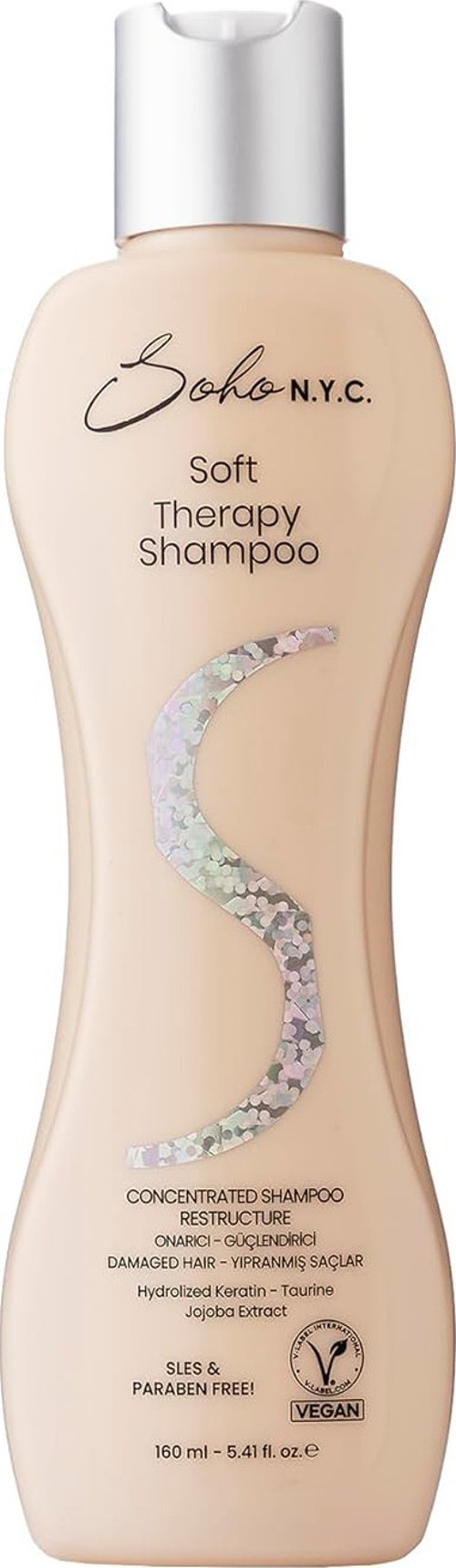 Konsantre Şampuan-Soft Therapy-Onarıcı (Aşırı Yıpranmış Saçlar) 160 ml