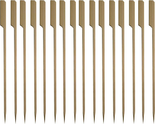 25cm. Yassı Bambu Çöp Şiş 200 Adet