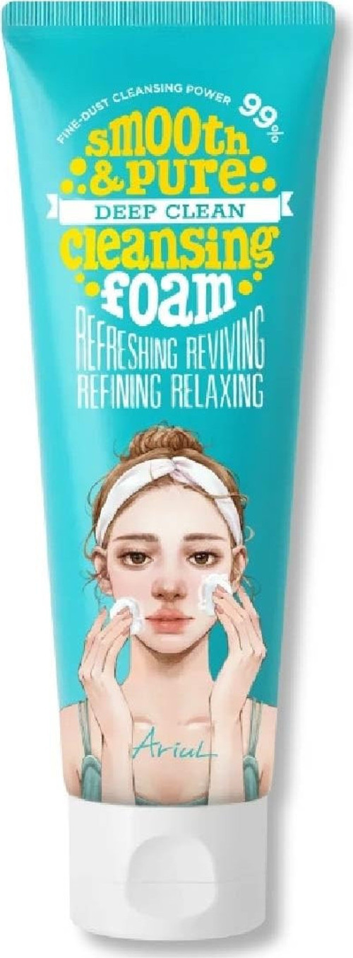 Smooth Pure Temizleme Köpüğü 120 Ml|%93 Doğal Derin Temizleyici|manyetik Mikro Baloncuklu