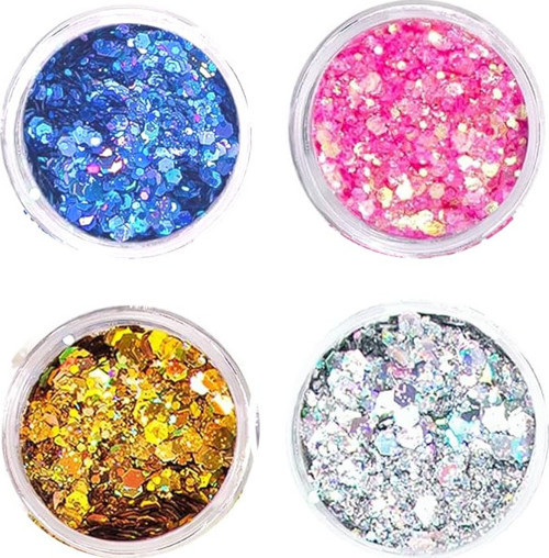 Altın Kendinden Yapışan Makyaj Simi Glitter PRA-7039371-5834