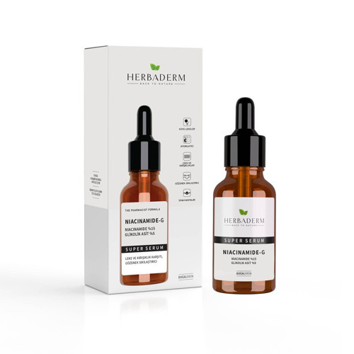 Süperserum Niacinamide%15 Glikolik Asit%5 (30 ml)
