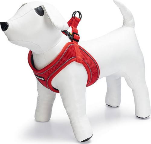 Köpek Göğüs Tasması, Neopren, Kırmızı, M, 41-46cm