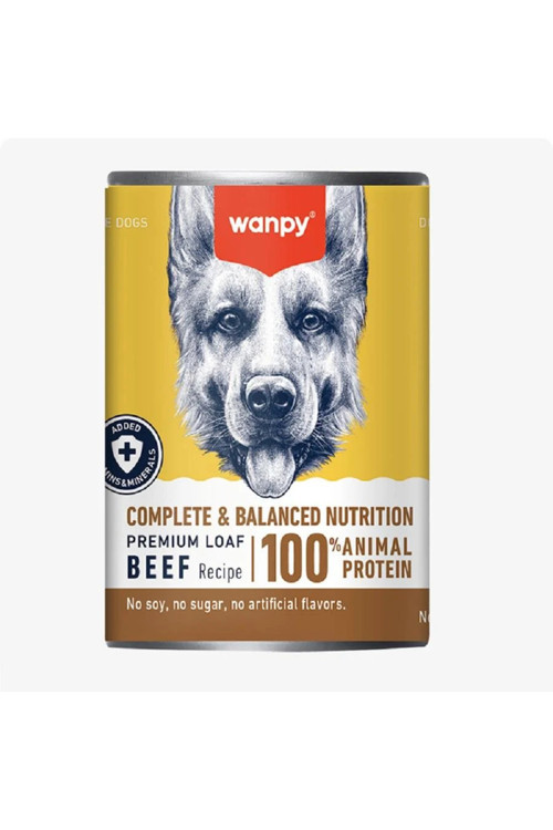 Tahılsız Biftekli Konserve Köpek Maması 5X375Gr