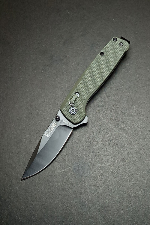 Columbia A-3350-C Haki Yeşil Dokulu Kabzalı Taktik EDC Çakı