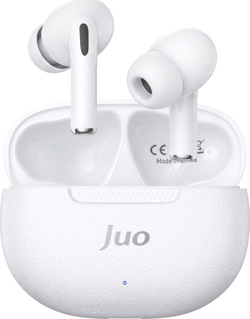 JT1 Bluetooth 6.0 TWS Kablosuz Kulak İçi Kulaklık 20 Saat Pil Ömrü 13mm Sürücü IPX4 Beyaz
