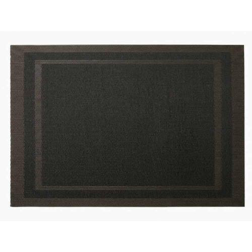 PVC Amerikan Servis 30x45 cm Koyu Antrasit İnce Çerçeveli