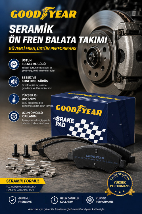 Bmw X5 E70 2007-2019 Uyumlu Seramik Ön Fren Balata Takımı