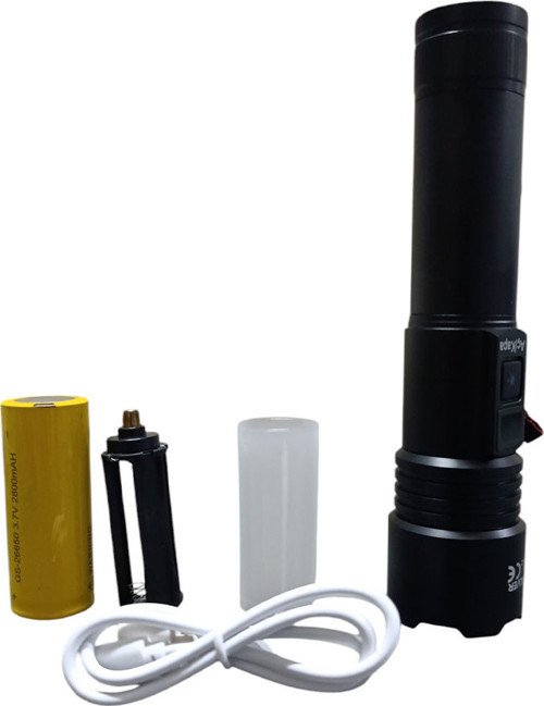 1300 Lümen TG Led 2800 mAH Zoom Özellikli Şarj Edilebilir El Feneri SK3600