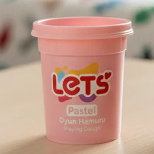 Oyun Hamuru Tek Renk Pastel Pembe 110 G