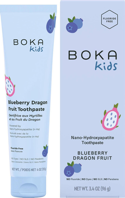 Kids Blueberry Dragon Fruit Nano-Hydroxyapatite Çocuk Diş Macunu 96GR