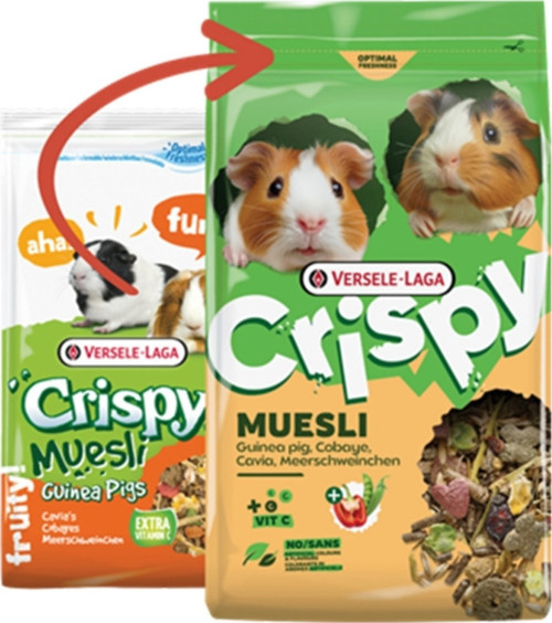 Crıspy Mueslı Guınea Pıg 850G Yem
