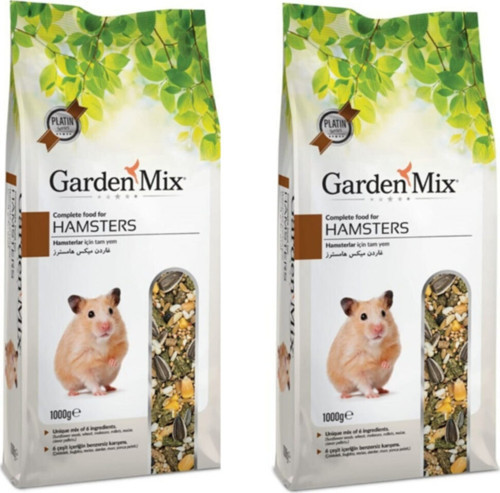 Platin Hamster Yemi 1 Kg X 2 Adet