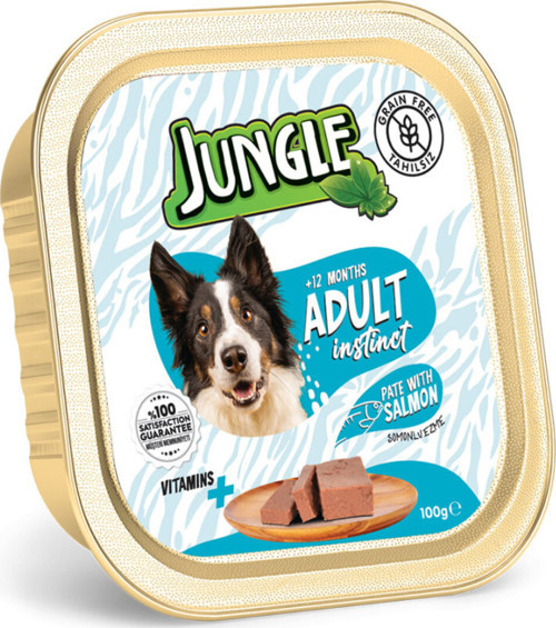 Tahılsız Somonlu Köpek Yaş Maması - 100Gr X 1 Pate Alucup