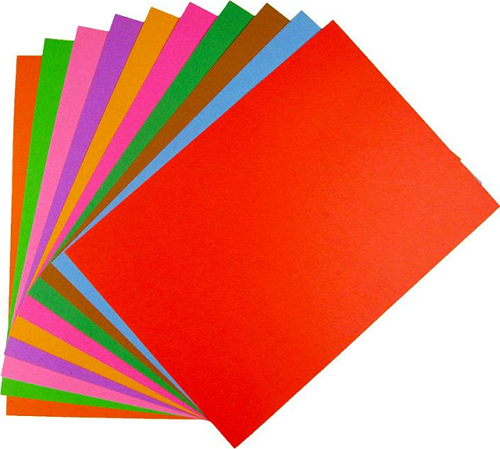 Mukavva Renkli 35x50 36 LI Karışık Renk